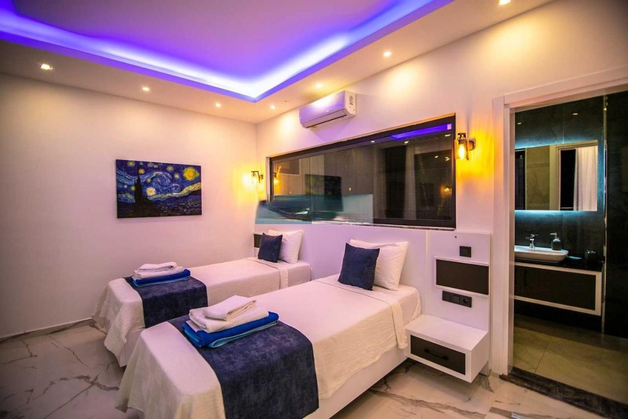 Villa Lycian-Kalkan 3 Bedroom-2 Jakuzzies-Sauna-Turkish Hamam-Huge Private Pool&lovely garden Kas Bagian luar foto