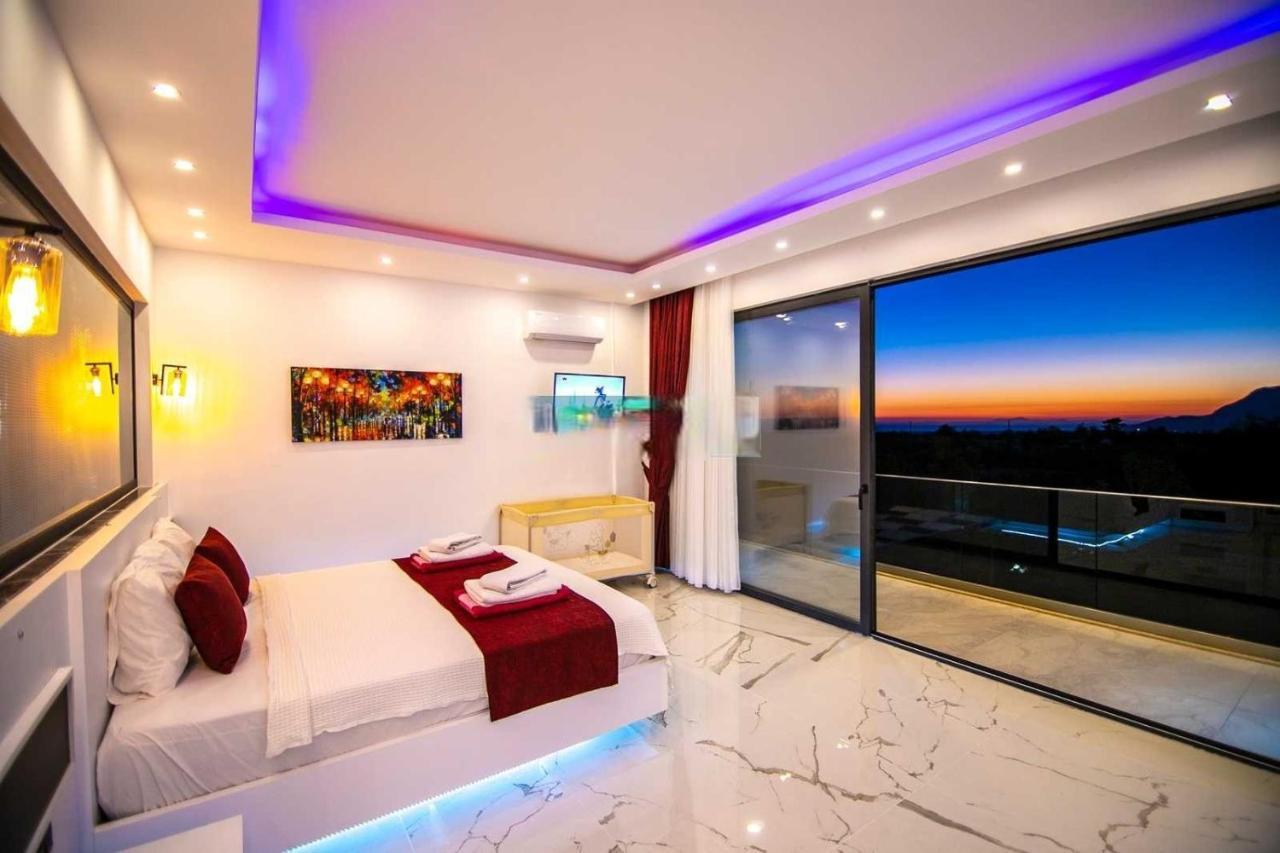 Villa Lycian-Kalkan 3 Bedroom-2 Jakuzzies-Sauna-Turkish Hamam-Huge Private Pool&lovely garden Kas Bagian luar foto